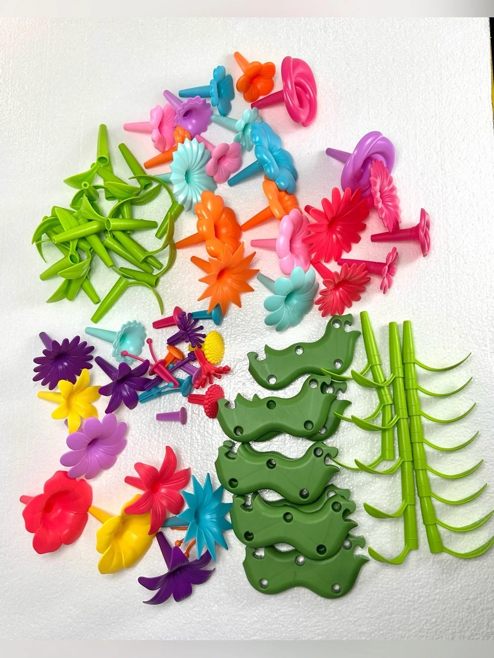 Montessori Flower Stacking Gardening Puzzle